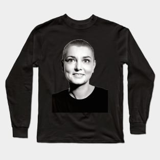 Sinéad O'Connor Retro Aesthetic Fan Gift Design Long Sleeve T-Shirt